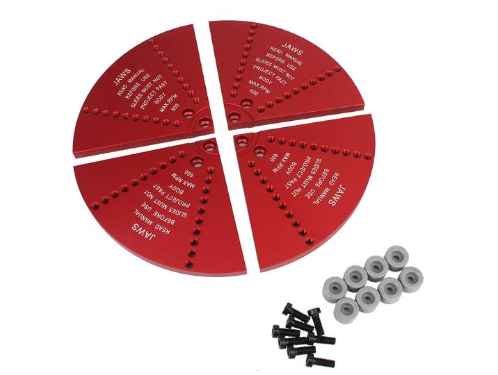 Mandrin de tour à bois, bol de serrage exécutif, protection du mandrin, calcul, machine de travail, accessoires d'outils, 10 po, 1PC