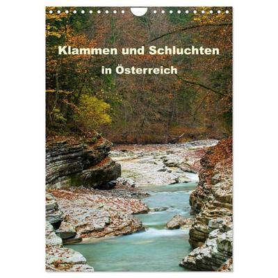 Klammen und Schluchten in Österreich 2026 (Wandkalender 2026 DIN A4 hoch), CALVENDO Monatskalender