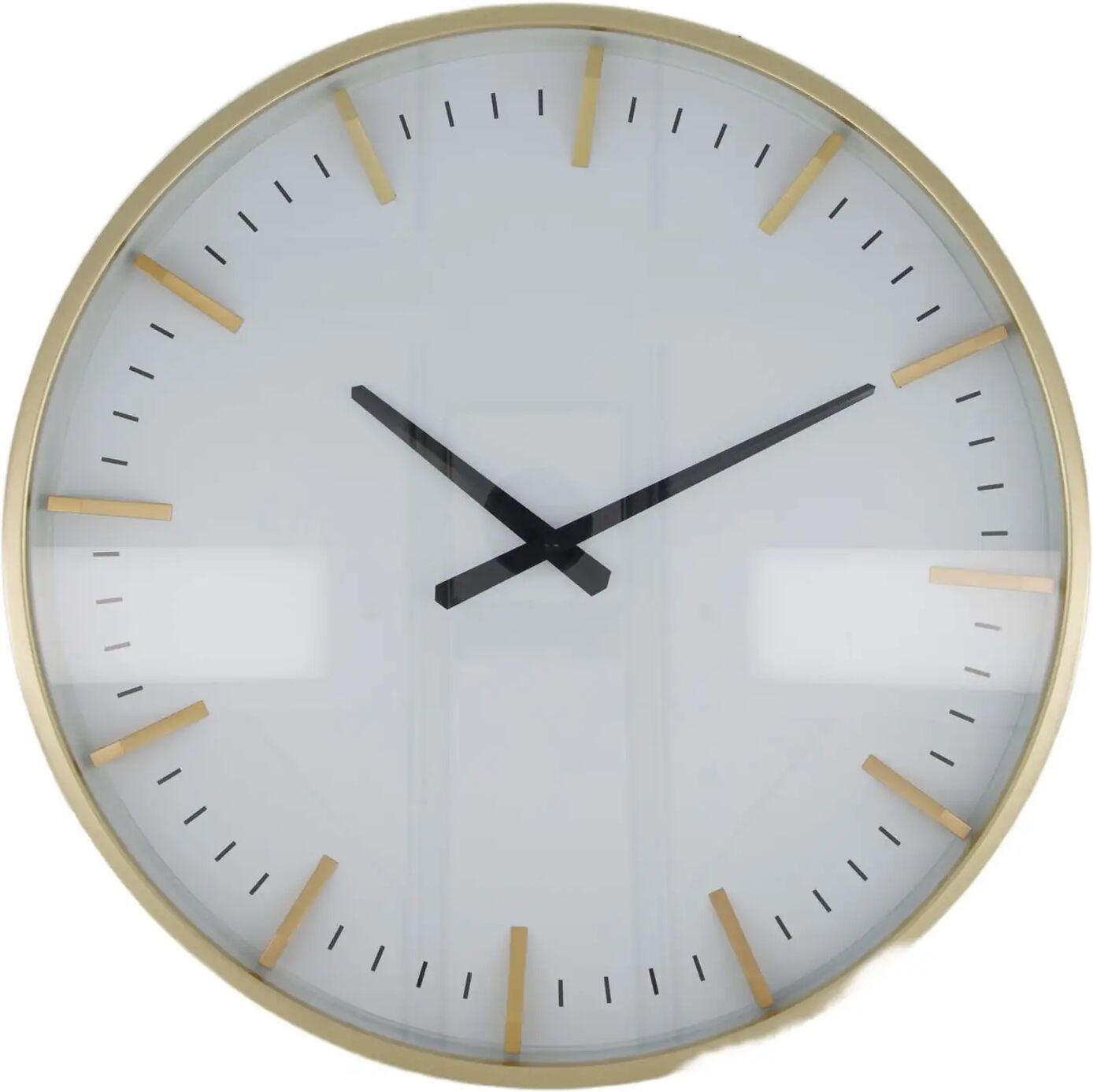Decofinder Metall, Weiss Gold D: 50 cm