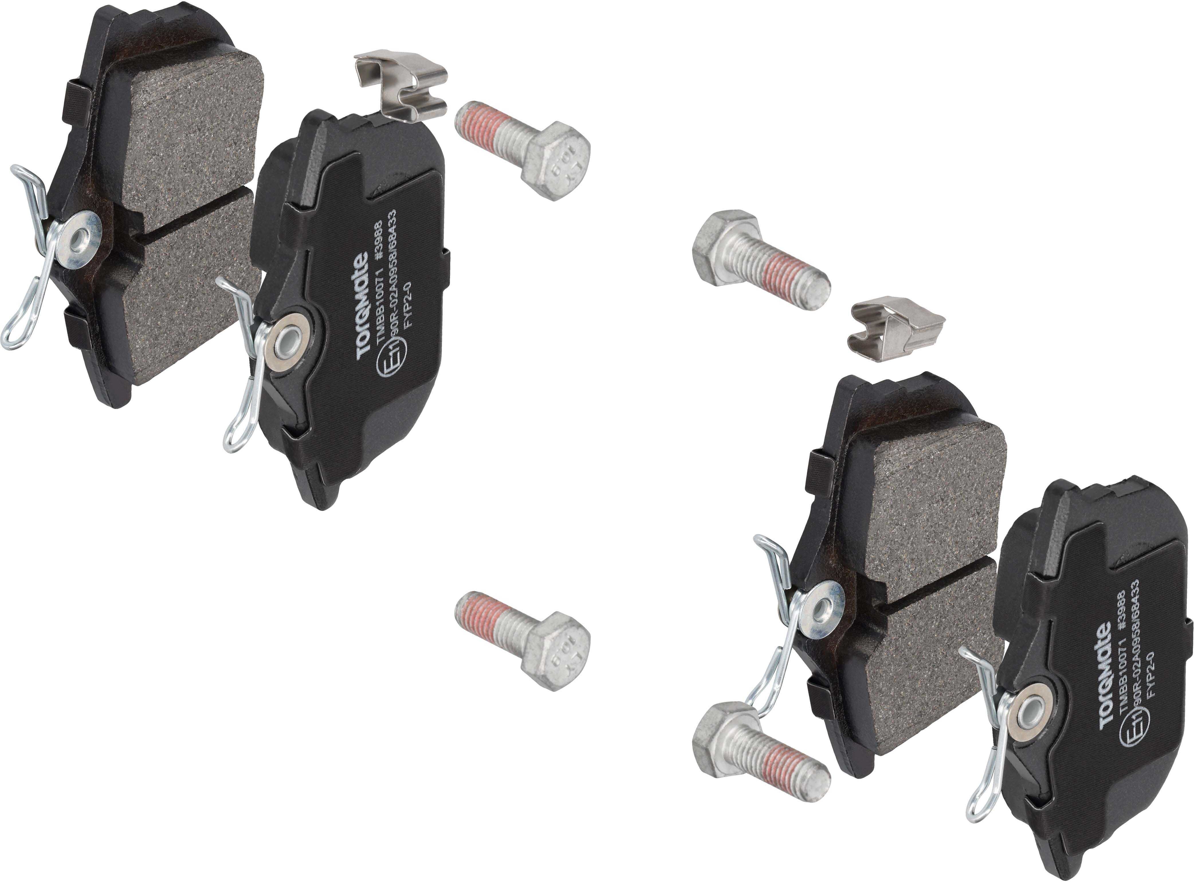 Torqmate Bremsbelagsatz, Scheibenbremse Tmbb10071 Für Volvo Mitsubishi Proton Smart