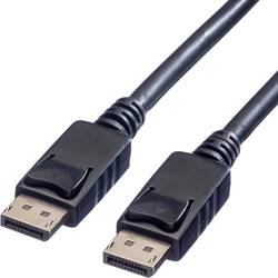 VALUE DisplayPort Kabel, DP ST - ST, LSOH, schwarz, 3 m 11.99.5763
