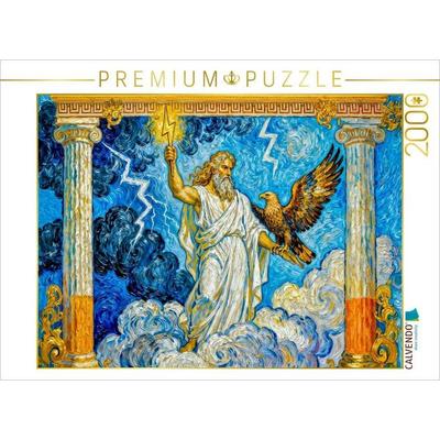 CALVENDO Puzzle Zeus - Gott des Himmels | 2000 Teile Lege-Größe 90x67cm Foto-Puzzle für glückliche Stunden