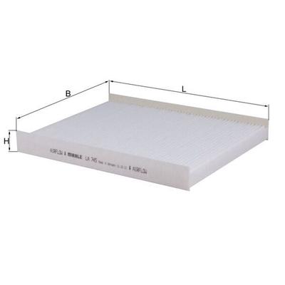 KNECHT Filter, Innenraumluft la745 für KIA