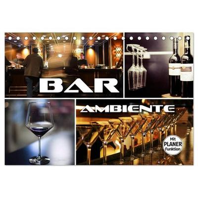 Bar Ambiente (Tischkalender 2026 DIN A5 quer), CALVENDO Monatskalender