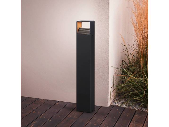 EGLO LED Wegeleuchte Doninni 1, schwarz, Aluminium, Modern