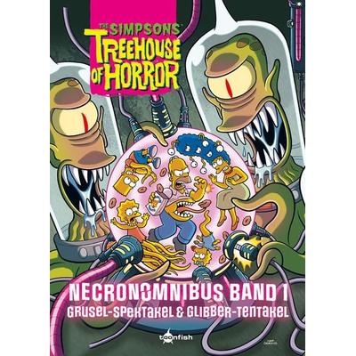 The Simpsons: Treehouse of Horror Necronomnibus. Band 1, Gebundene Ausgabe von Matt Groening, Splitter-Verlag, 978-3-9872117-9-9