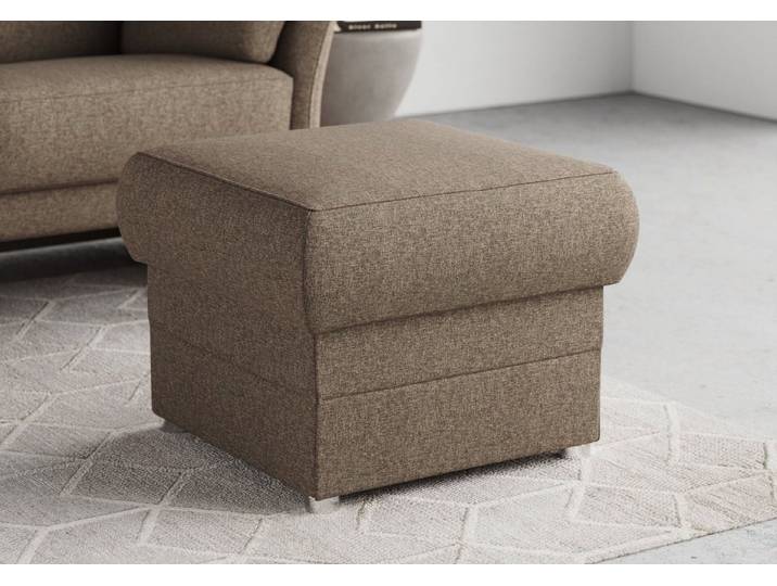 DOMO collection Hocker Pina, kompakt und bequem, Passender Hocker zur Serie