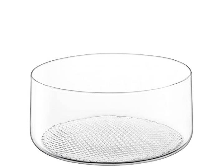 LSA Market Plantenbak/Kom H11.5cm Helder 1 eenheid Handgemaakt Glas MF07