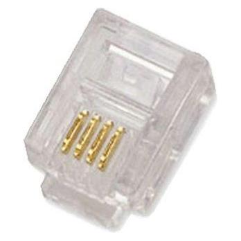 Datacom Connector RJ11 UTP cable 6p4c bal.10pcs (46356667)