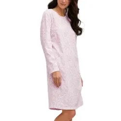 Calida Flower Nights Nightdress Rosa Muster Baumwolle Large Damen