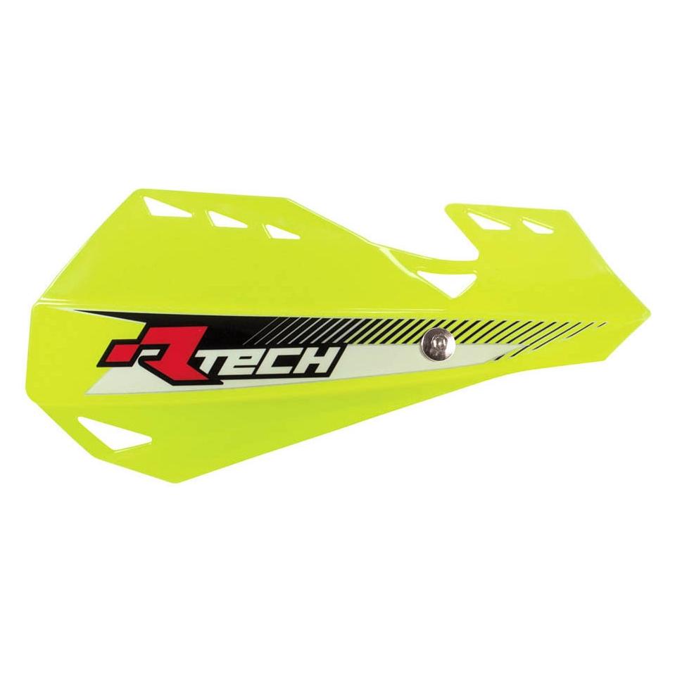 Racetech (Rtech) Dual Evo Handschutz Furogelb (Mit Lenkerhalterungen) (KITPMDUGF14)