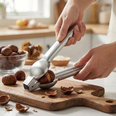 2 in 1 Precision Nut Processing System Premium Chestnut Opener & Walnut Pliers 2 in 1 Precision Nut Processing System Premium Chestnut Opener & Walnut Pliers