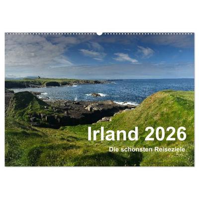 Irland 2026 - Die schönsten Reiseziele (Wandkalender 2026 DIN A2 quer), CALVENDO Monatskalender