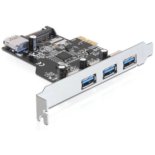 Delock 89301 4 Port PCIe x1 retail