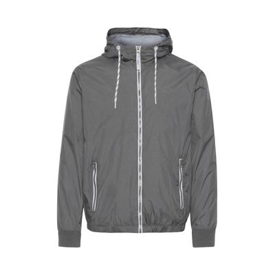 Funktionsjacke INDICODE "Übergangsjacke IDRikko", Herren, Gr. L, grau (pewter), Obermaterial: 100% Polyamid PA., Jacken Funktionsjacke