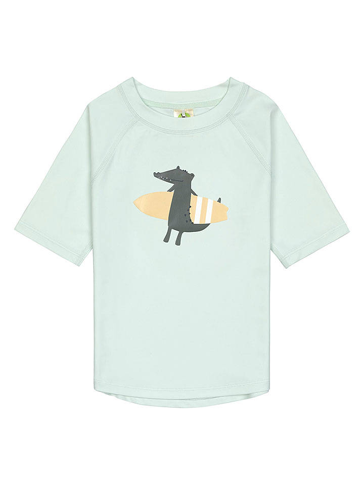 Lässig Badeshirt in Hellblau - 92