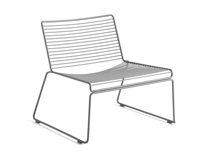 HAY - Hee Lounge Chair, asphalt grau