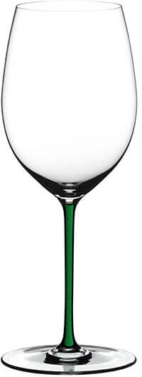 Riedel Hand Made Fatto A Mano Cabernet/Merlot Wine Glass Green