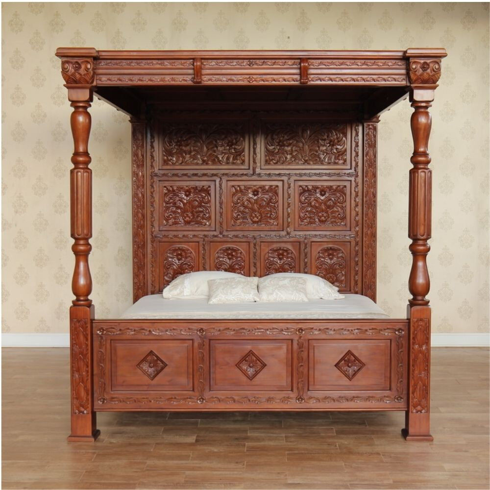 Astoria Grand Solid Wood Bed Wax Super King (6')