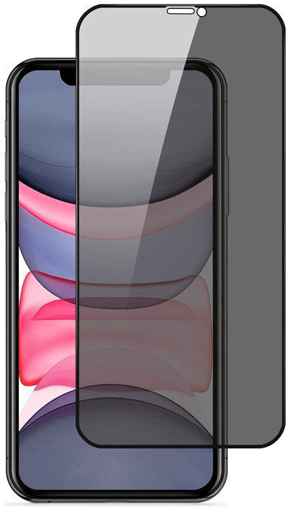 Epico - iPhone 11 / XR- 3D+ Privacy Glass Skærmbeskyttelsesglas - Gennemsigtig