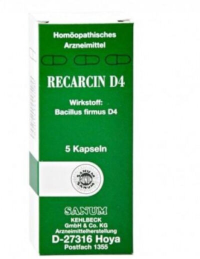 Sanum-Kehlbeck Recarcin D4 5 Capsule