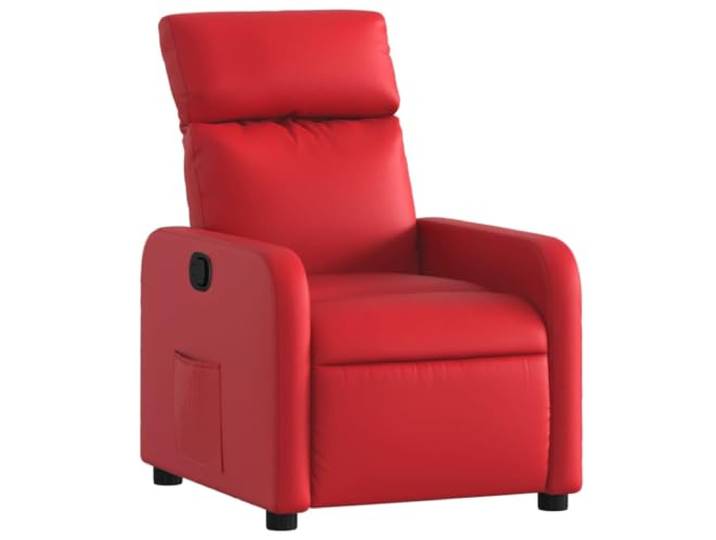 vidaXL Relaxsessel Rot Kunstleder