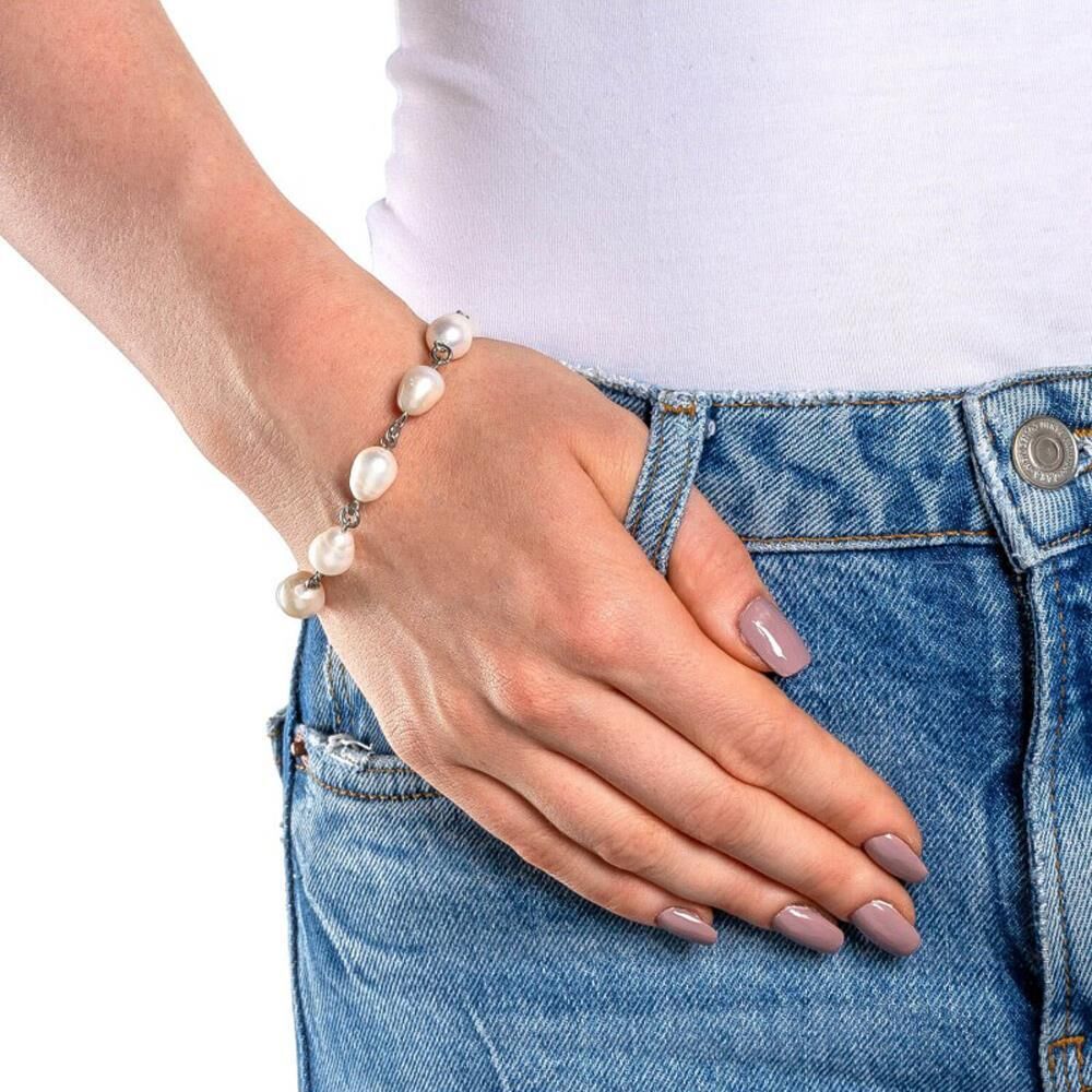 Leonardo Damenarmband Florentina Clip & Mix mit Perlen