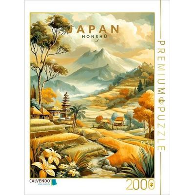 CALVENDO Puzzle Honshu - die gröüte Insel | 2000 Teile Lege-Größe 90x67cm Foto-Puzzle für glückliche Stunden