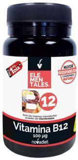 Novadiet Vitamin B12 100mcg 120 Capsules