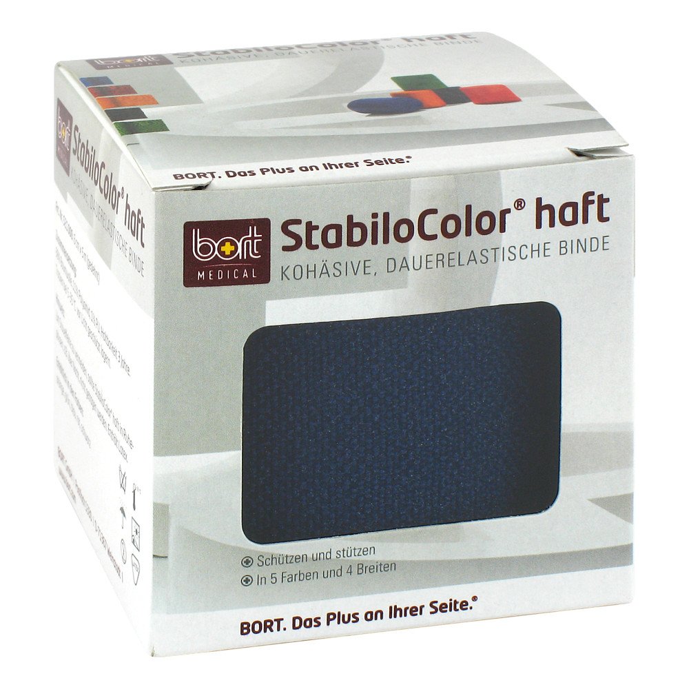 Bort GmbH Bort Stabilocolor haft Binde 6cm blau 08829353