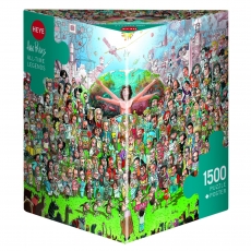 Heye Puzzle - All-Time Legends, Prades - Triangular 1500 Teile 291227