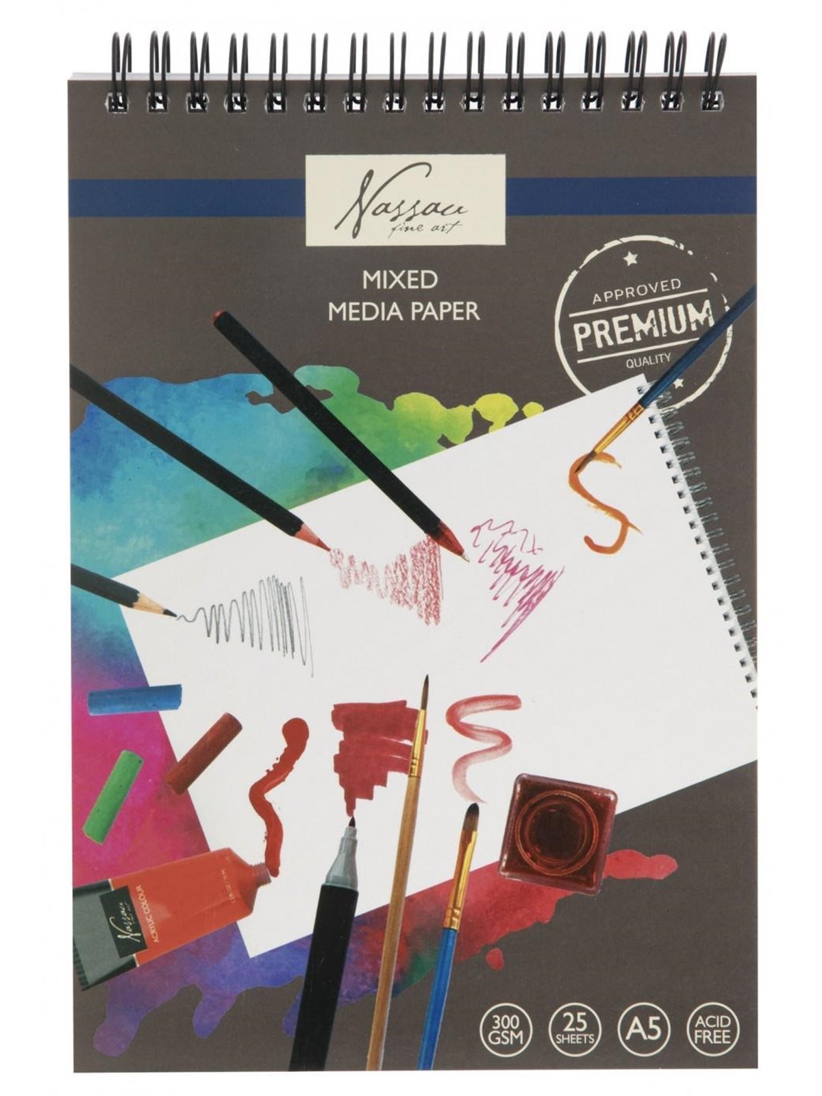 Creative Craft Group Mixed Media A5 pad 25 sheets. 300g.