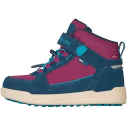 Trollkids Kinder Gryllefjord Mid Cut Stiefel - 35 - bright berry/madeira blue