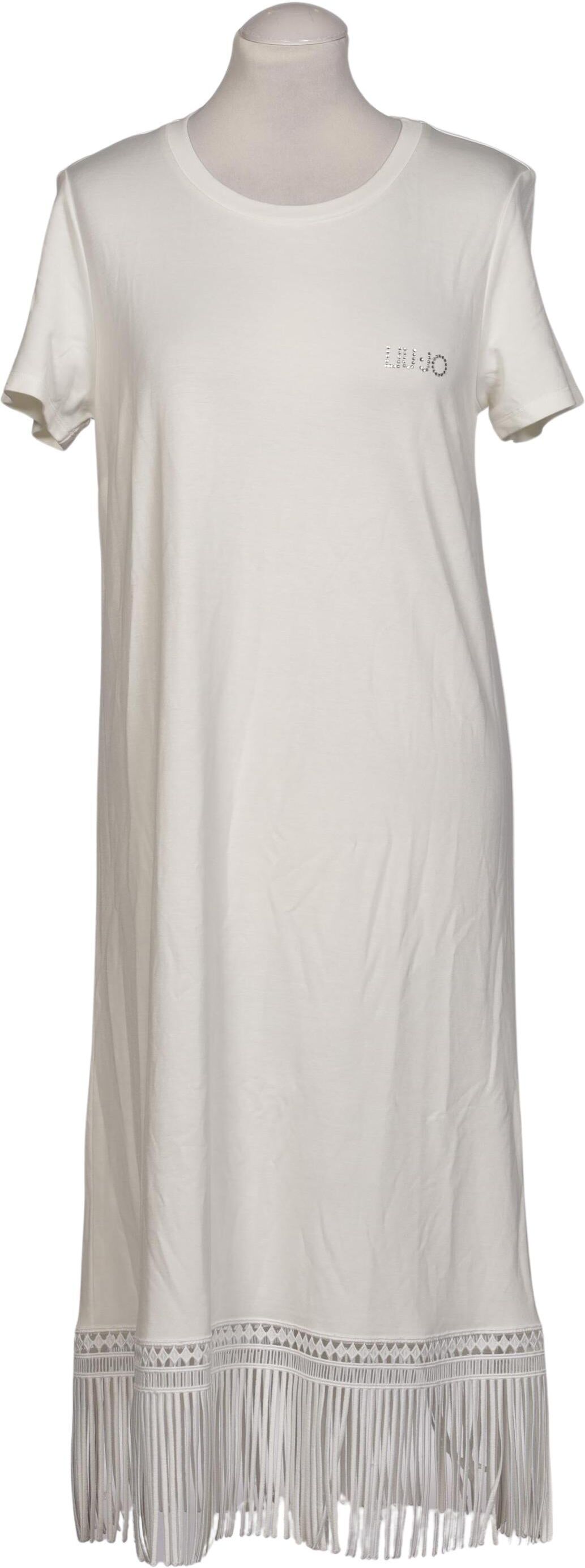 LIU JO Damen Kleid, Weiß, Gr. S, Elasthan - Second Hand