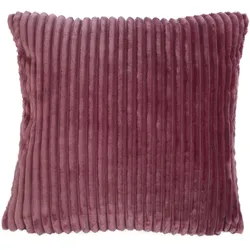 Gözze Cord-Optik Kissen gefüllt beere 50x50 cm