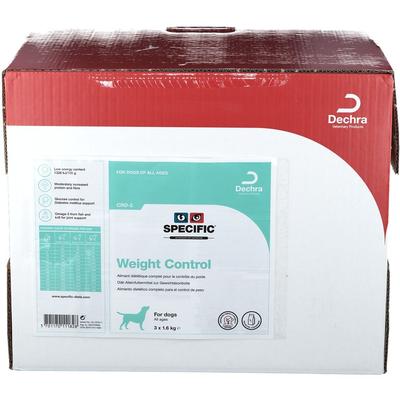 Specific Crd-2 Weight Control 3x1,6kg 3x1,6 kg Pellets