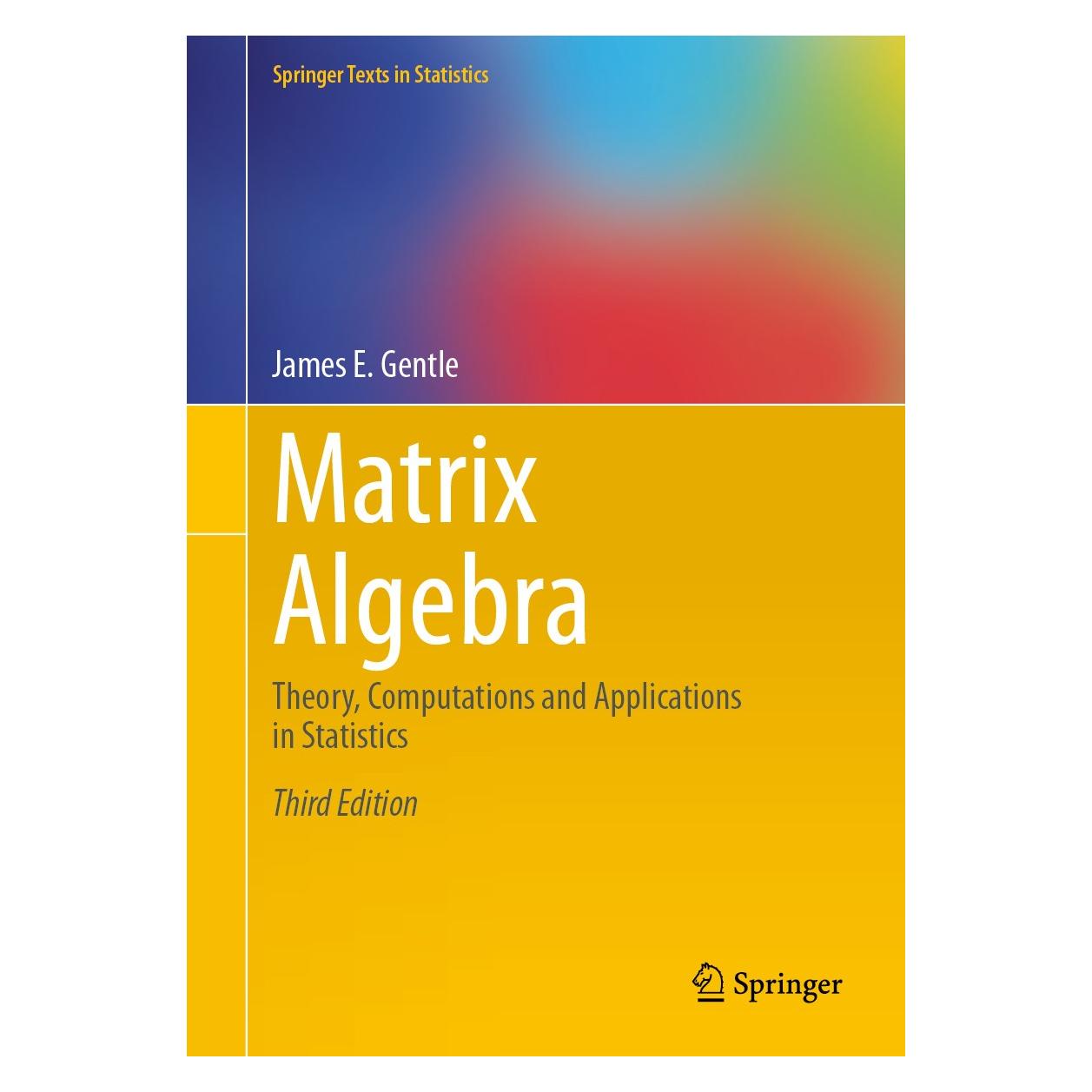 Springer MatrixAlgebra (Englisch, Hardcover, Gentle, JamesE) (9783031421433)
