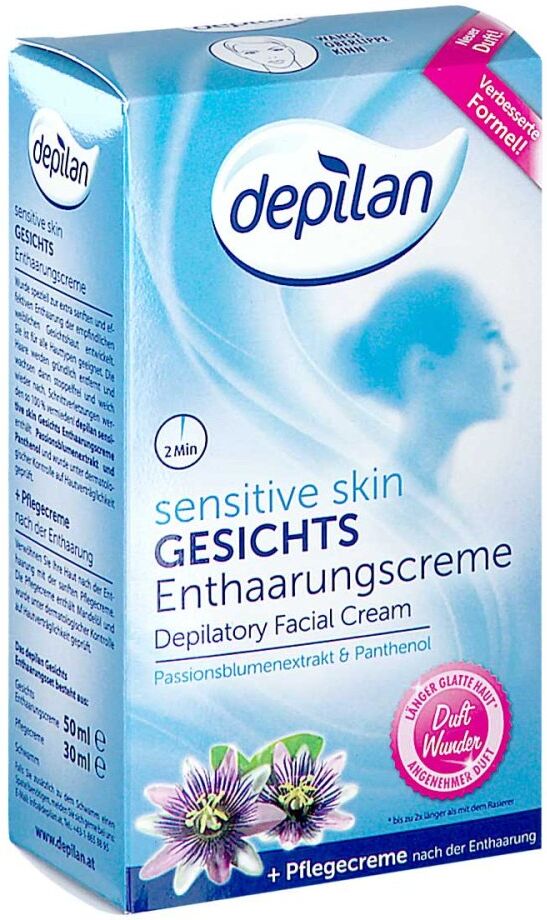 depilan sensitive skin Gesichtsenthaarungscreme 1Pck