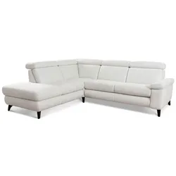 Polsteria Ecksofa Change C Stoff Beige Creme