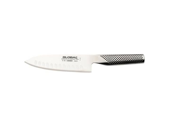Global G-84 Santokumesser mit Kullenschliff, 16 cm (Nachfolgermodell von G-64)