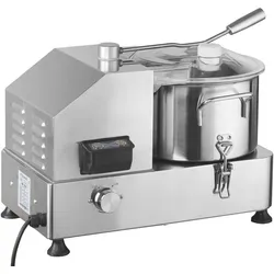 GastroHero Cutter ECO 6 Liter – leistungsstarker Edelstahl-Kutter für professionelles Schneiden & Zerkleinern