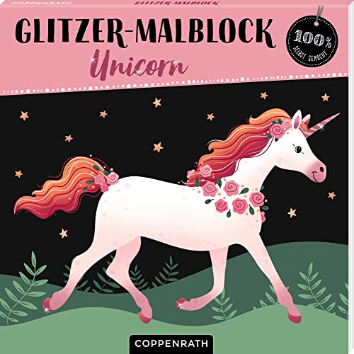Glitzer-Malblock: Unicorn (100% selbst gemacht) - Preis vom 13.10.2026 19:28:25 h