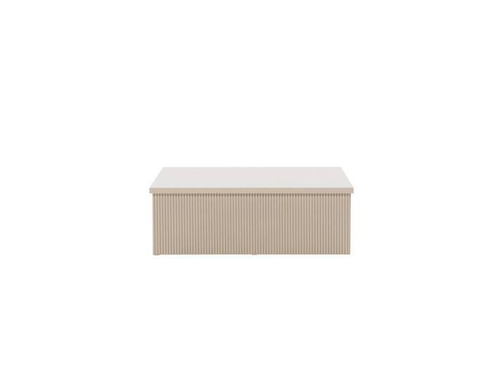 Furnlux Couchtisch Lenox Beige 90x90x30 cm, 90x30x90 cm, Wohnzimmer, Wohnzimmertische, Couchtische