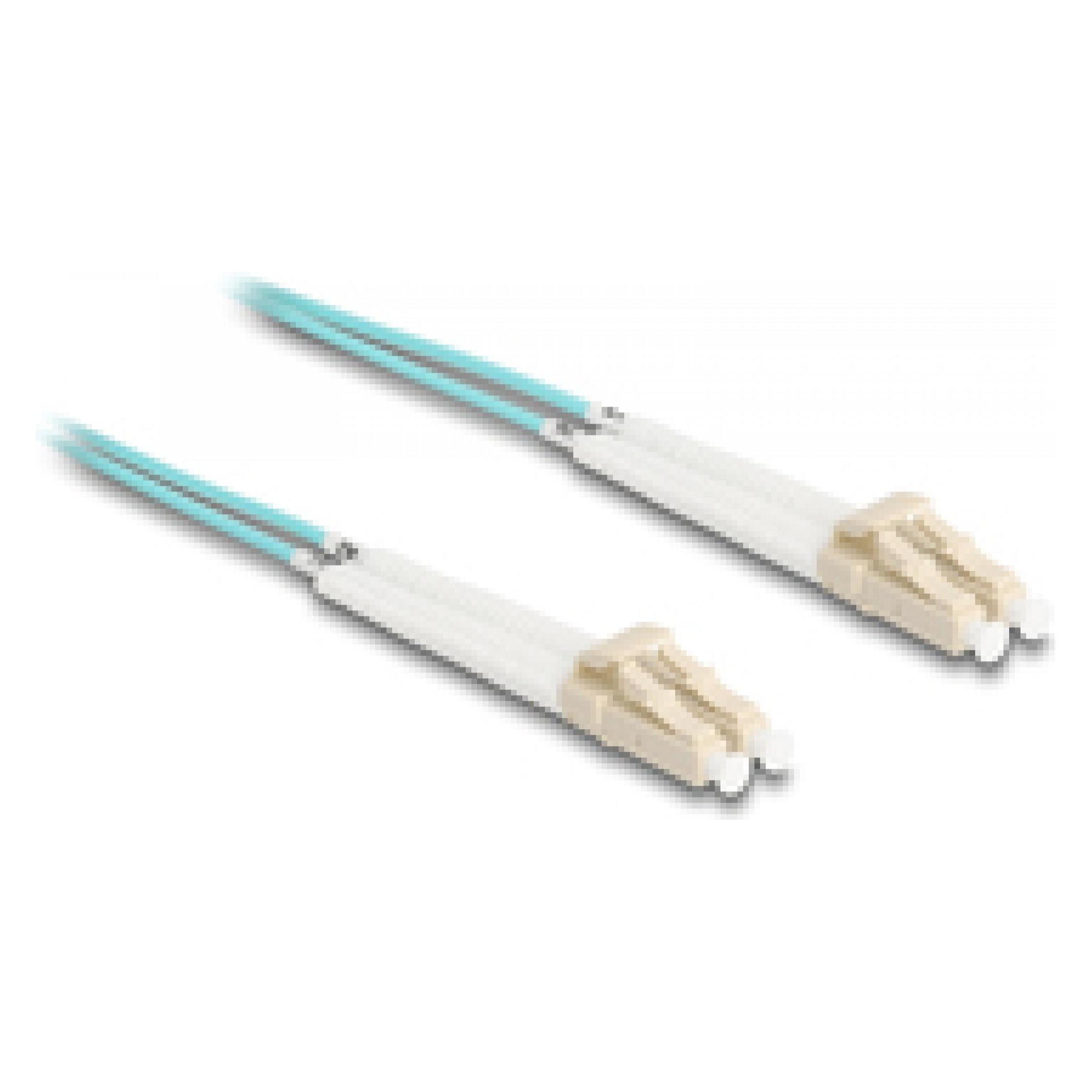 Delock LWL Kabel LC-D > LC-D Multimode OM3 winkelbar 10,0m (10 m) (88083)
