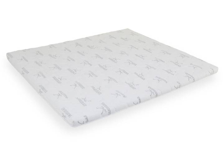 SANSIBAR LIVING, Topper Kaltschaum SANSIBAR Topper SVENDBORG LF 180x200 cm grau