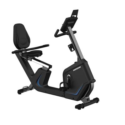 Ergometer HORIZON FITNESS "5.0Ri", schwarz, Heimtrainer, ohne Unterlegmatte, B:64cm H:133cm L:168cm