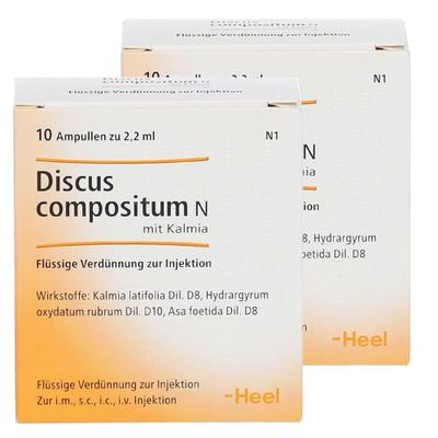 Discus compositum N mit Kalmia Ampullen Doppelpack 2x10 St