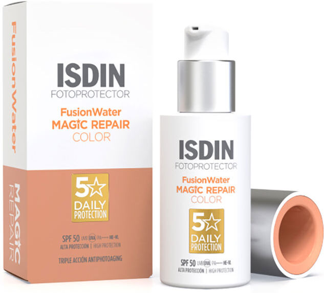 Isdin Photo Ultra âge réparation eau de fusion de couleur SPF50 50 ml