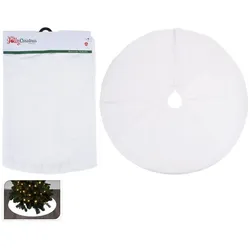 Am/63, Christbaumständer Zubehör, Weihnachtsbaum-Rock - weiss - ø ca. 90 cm