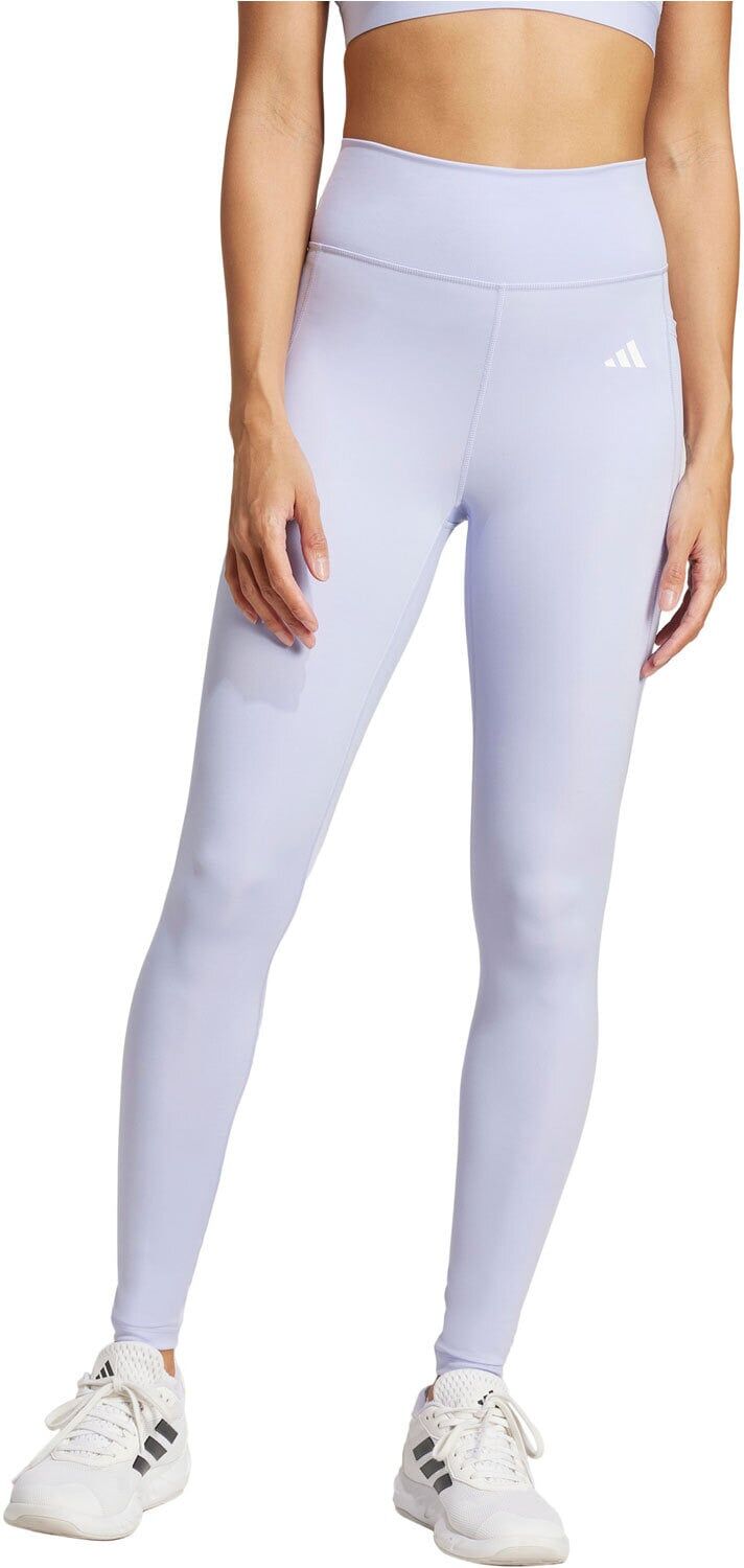 Adidas essentials pantalones y mallas largas fitness mujer Morado
